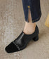 Bicolor Chain Boots